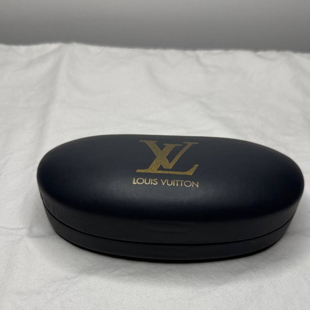 Grey and Gold Glasses hard shell Case
